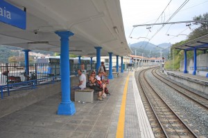 Gare de Zumaia - depart pour Orio