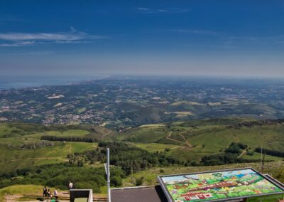 randonnées à la Rhune depuis le col de St Ignace