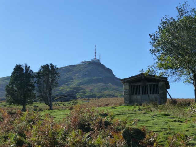 La Rhune depuis le col de St Ignace