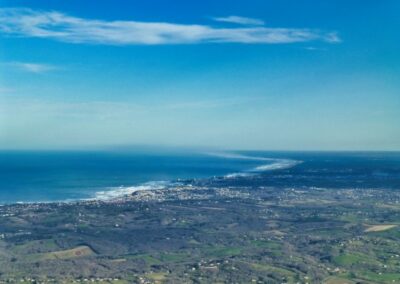 panorama du haut de la Rhune