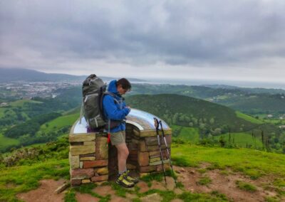 GR 10 -1ere étape - 1er juin 2013 - de Hendaye au col des Trois Fontaines