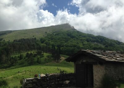 GR10 2014-Jour1 -Hendaye - col des 3 fontaines - la rhune
