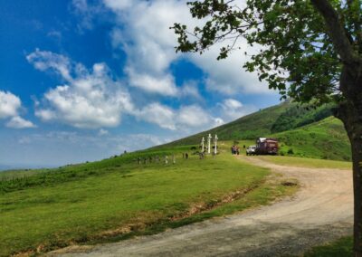 GR10 2014-Jour2 - col des 3 fontaines - col de Zuharreteaco