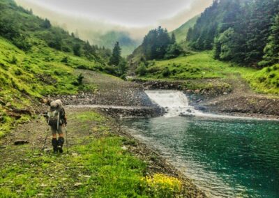 GR10 2014-Jour20 - Germ - refuge d'Espingo