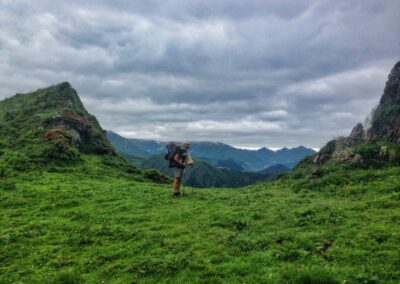 GR10 2014-Jour28- Cabane du Taus - Gite d'Aunac