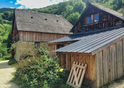 GR10 2014-Jour28- Cabane du Taus - Gite d'Aunac