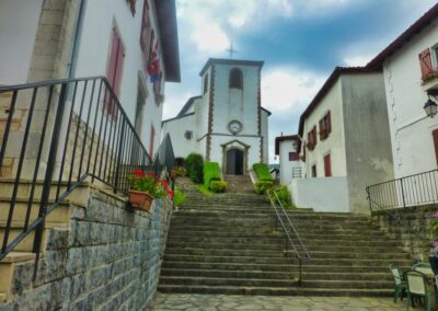 GR10 2014-Jour1 -Hendaye - col des 3 fontaines