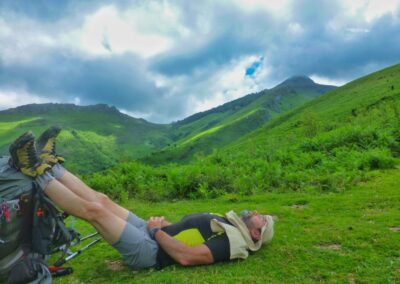 GR10 2014-Jour1 -Hendaye - col des 3 fontaines
