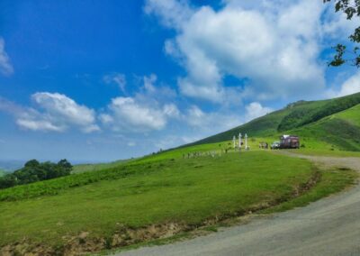 GR10 2014-Jour2 - col des 3 fontaines - col de Zuharreteaco