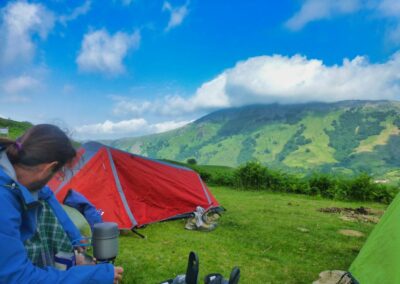 GR10 2014-Jour2 - col des 3 fontaines - col de Zuharreteaco