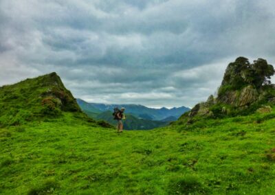 GR10 2014-Jour28- Cabane du Taus - Gite d'Aunac
