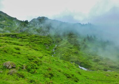 GR10 2014-Jour28- Cabane du Taus - Gite d'Aunac