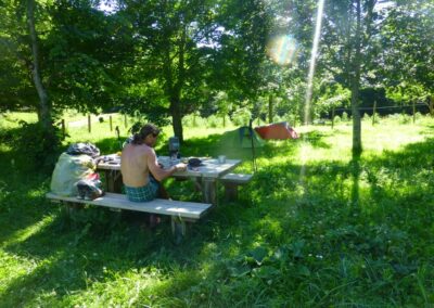 GR10 2014-Jour33 - Hameau de Mounicou - Col de Grail