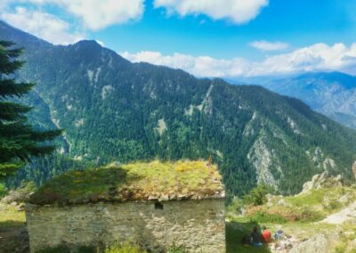 GR10 2014-Jour41- col de Mariailles - gîte de Batere